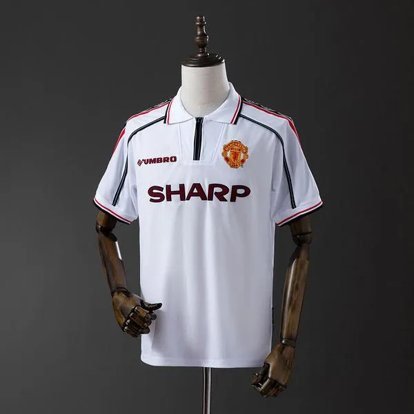 Camiseta de fútbol Manchester United 1998/99 ESPECIAL MANGA CORTA VERSION FAN